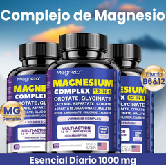 Magnesio 12 en 1, etiqueta